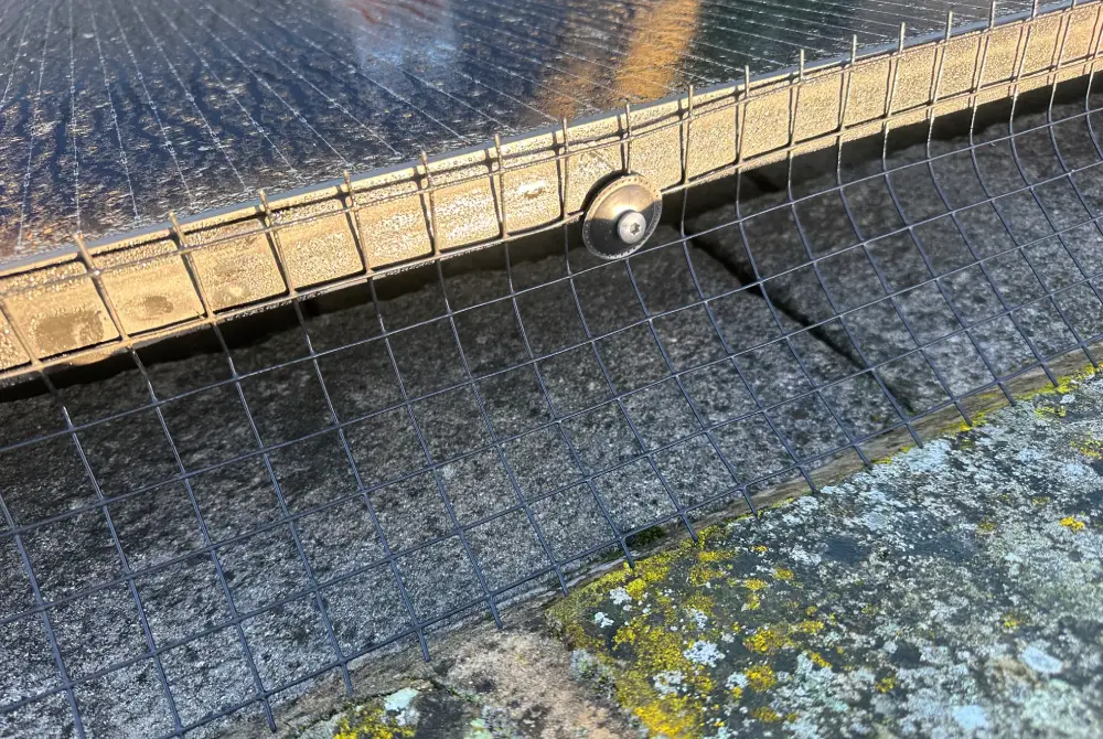 All About Solar Pigeon Proofing Premium Black Coated Mesh